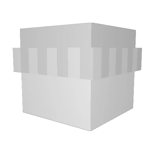 kurtesianplane Minecraft avatar head, 3D render