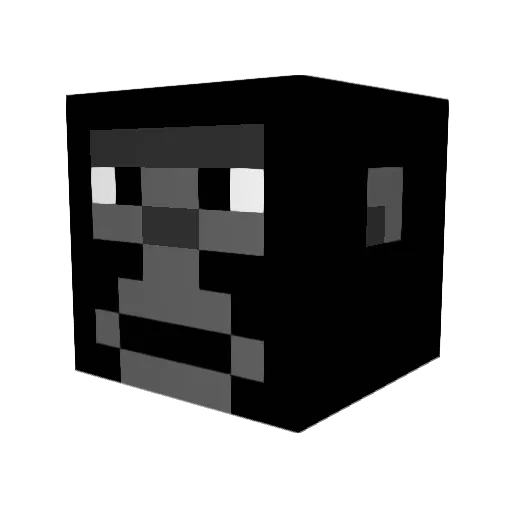 kurtisfat Minecraft avatar head, 3D render