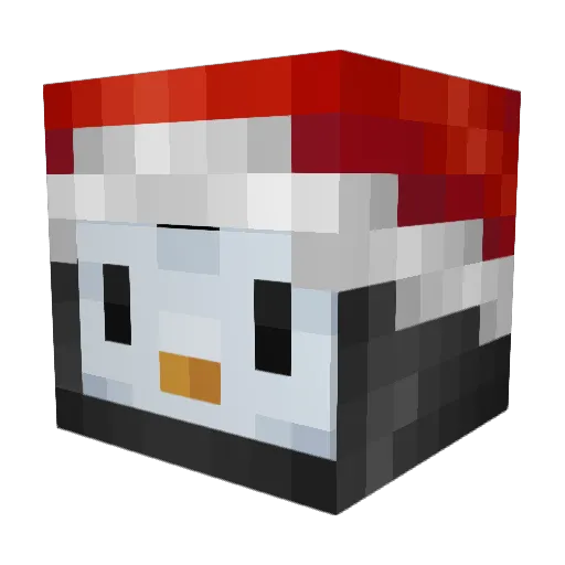 kurtogath Minecraft avatar head, 3D render