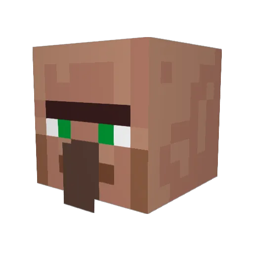 kurukuru246 Minecraft avatar head, 3D render