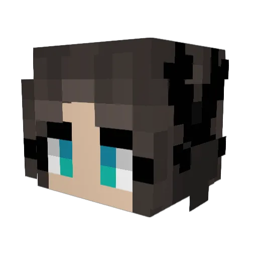 kusavasan Minecraft avatar head, 3D render