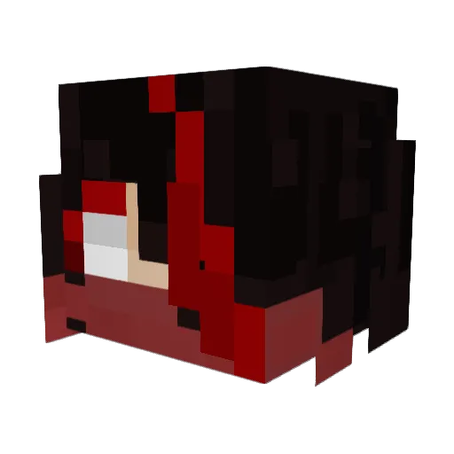 kuski_k Minecraft avatar head, 3D render