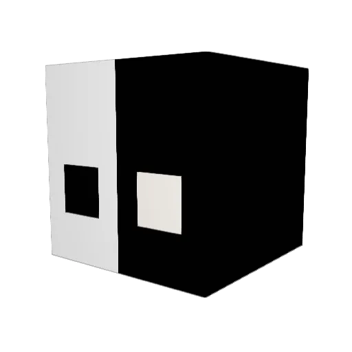 kutouten Minecraft avatar head, 3D render