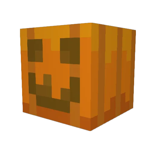 kuyaLoL Minecraft avatar head, 3D render