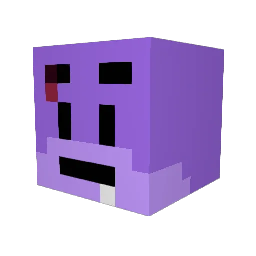 kuykuy96 Minecraft avatar head, 3D render