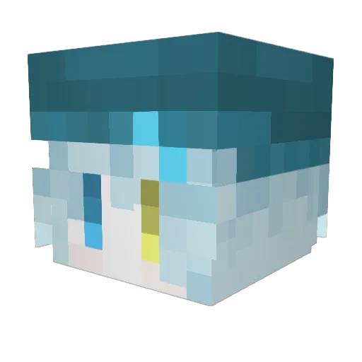 kuzira_69 Minecraft avatar head, 3D render