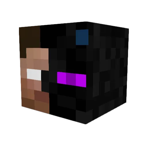 kvamesport3 Minecraft avatar head, 3D render