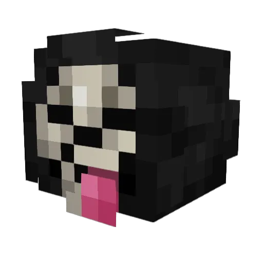 kvgus123 Minecraft avatar head, 3D render