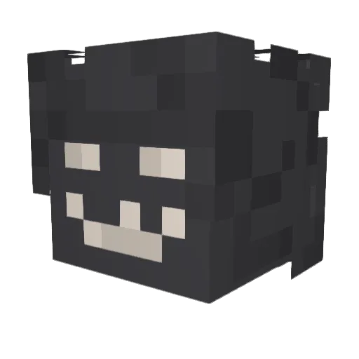 kviwi Minecraft avatar head, 3D render