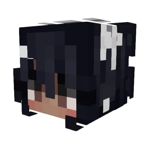kvllrs Minecraft avatar head, 3D render