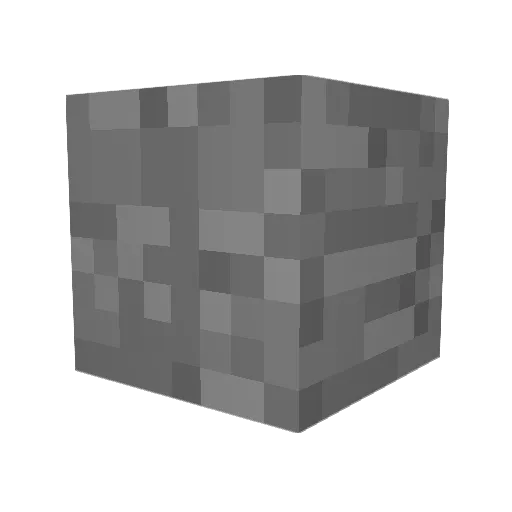 kvltlife Minecraft avatar head, 3D render