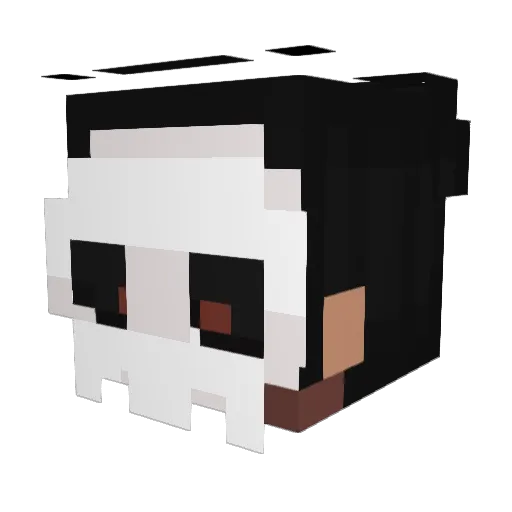 kvlx999 Minecraft avatar head, 3D render