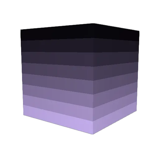 kwanse Minecraft avatar head, 3D render