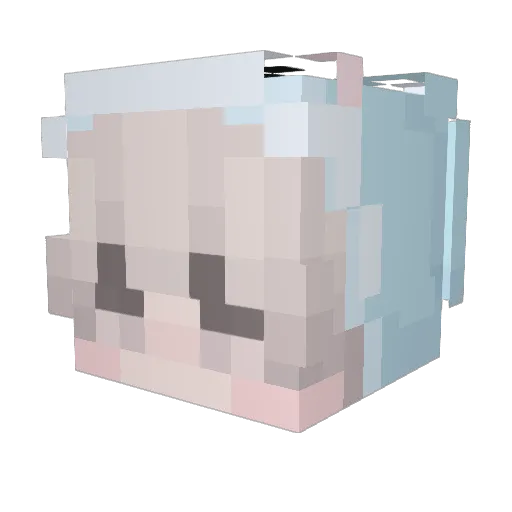 kwonhj1208 Minecraft avatar head, 3D render