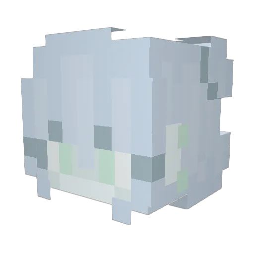 kxcidify Minecraft avatar head, 3D render