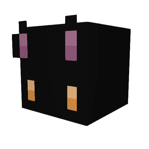 kxim Minecraft avatar head, 3D render
