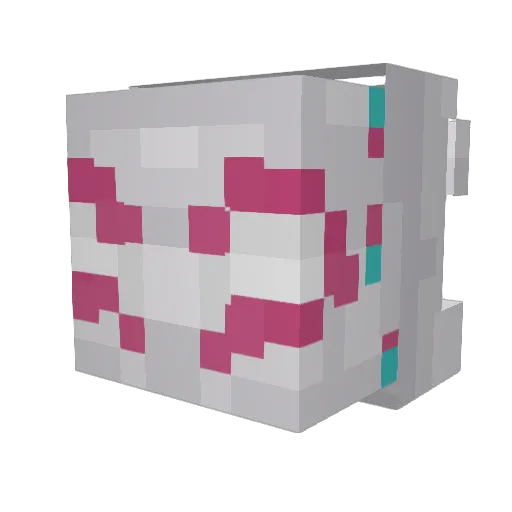 kxitlinnn Minecraft avatar head, 3D render