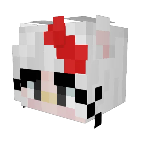 kxiyx1 Minecraft avatar head, 3D render