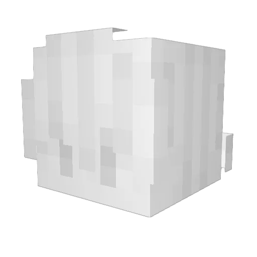 kxno_ Minecraft avatar head, 3D render