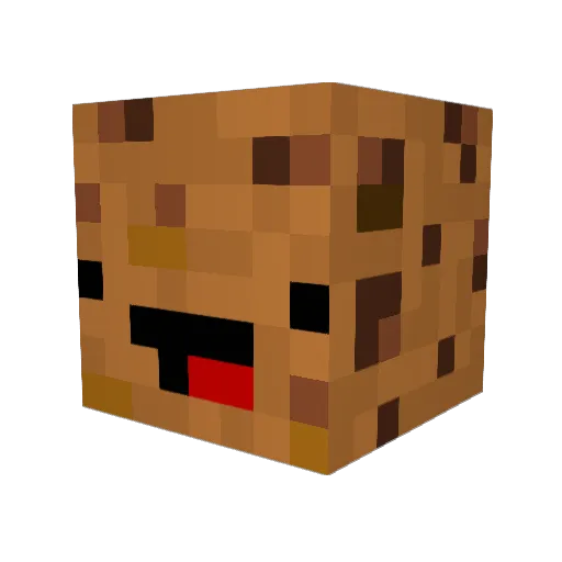 kxvnn_ Minecraft avatar head, 3D render