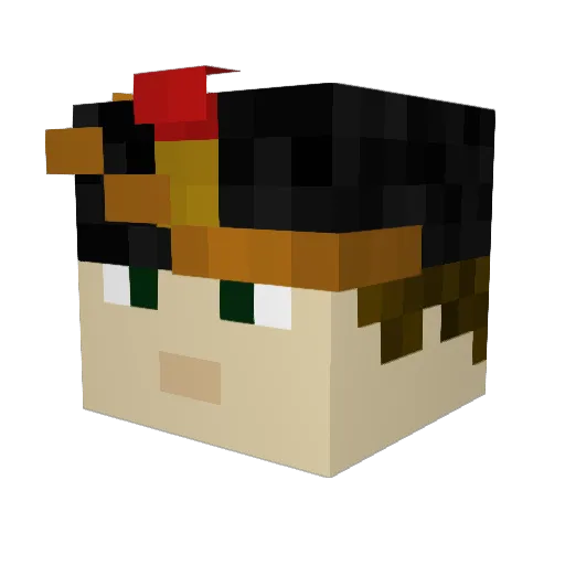 ky5_msmc_k79 Minecraft avatar head, 3D render