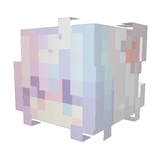 ky_cudh Minecraft avatar head, 3D render
