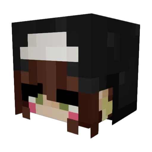 kyanite9592 Minecraft avatar head, 3D render