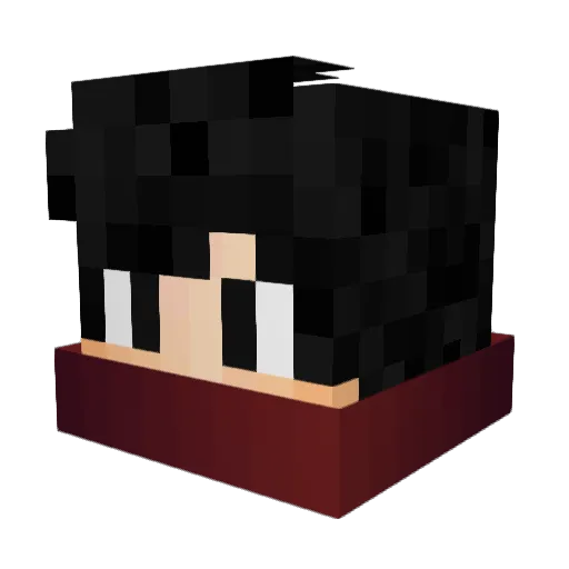 kyano2004 Minecraft avatar head, 3D render