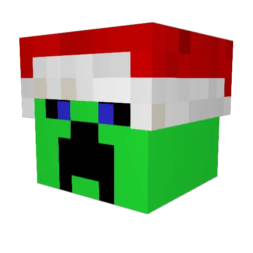 kybbass Minecraft avatar head, 3D render