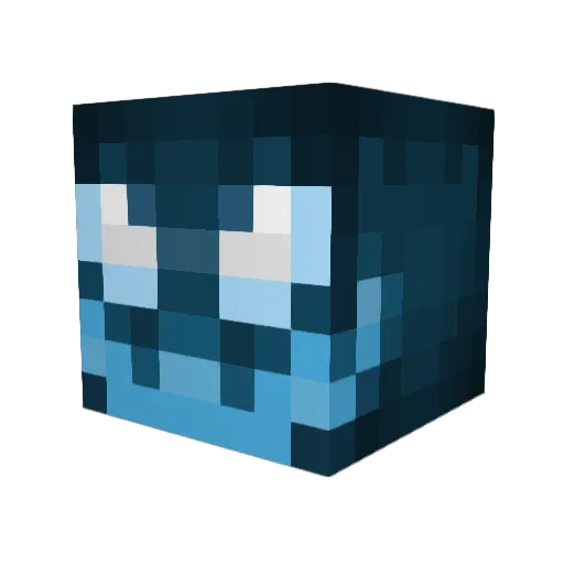 kycS_ Minecraft avatar head, 3D render