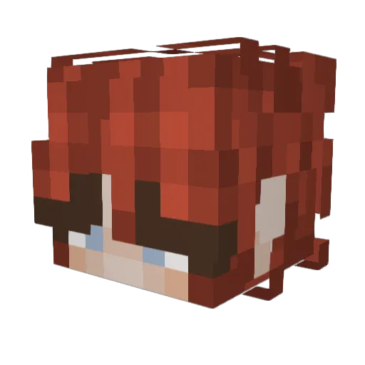 kyep_ Minecraft avatar head, 3D render