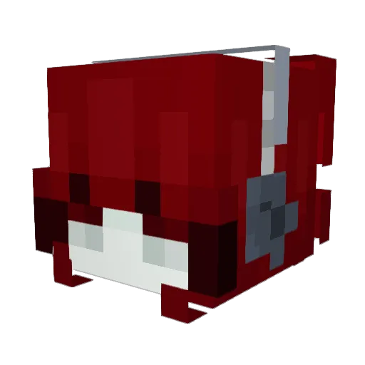 kyevzin Minecraft avatar head, 3D render