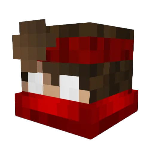 kyewm23 Minecraft avatar head, 3D render