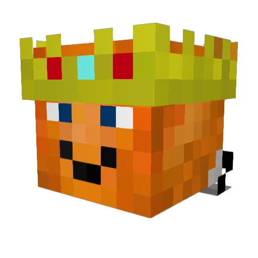 kygoody Minecraft avatar head, 3D render