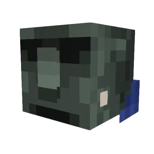 kygui Minecraft avatar head, 3D render