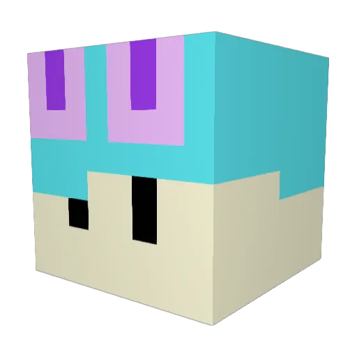 kyh2615 Minecraft avatar head, 3D render