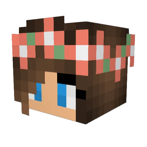 kykiddo112 Minecraft avatar head, 3D render