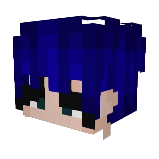 kykobet84 Minecraft avatar head, 3D render
