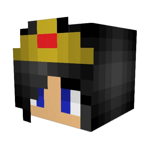 kylana01 Minecraft avatar head, 3D render