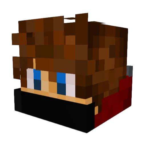 kyle_092 Minecraft avatar head, 3D render