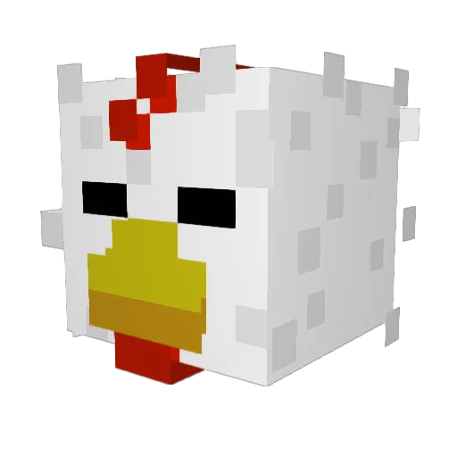 kyleduff Minecraft avatar head, 3D render