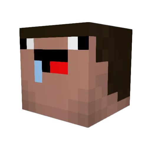 kylee_kat Minecraft avatar head, 3D render
