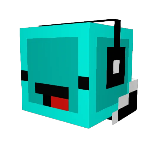kylejd2 Minecraft avatar head, 3D render