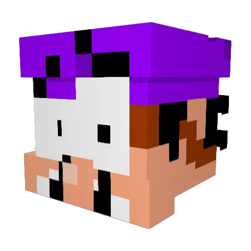 kylek201 Minecraft avatar head, 3D render
