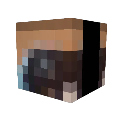 kyleklinker Minecraft avatar head, 3D render