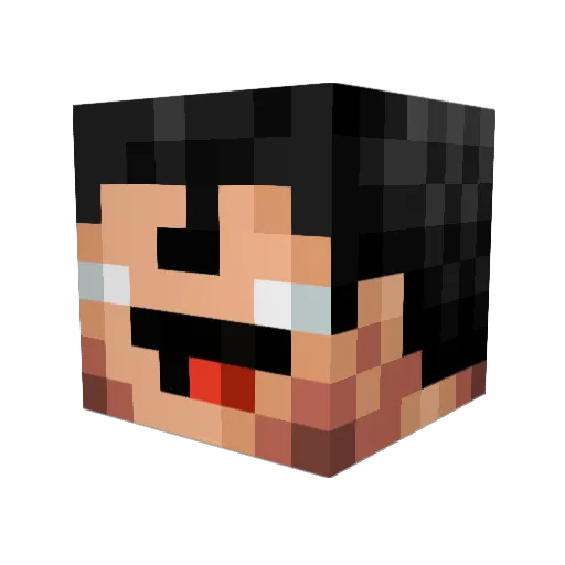 kylel2345 Minecraft avatar head, 3D render