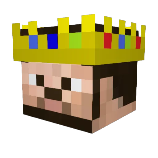 kylenr Minecraft avatar head, 3D render