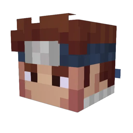 kylepark67 Minecraft avatar head, 3D render