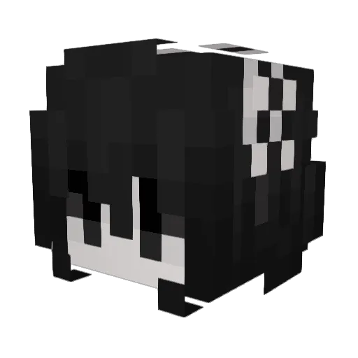 kylerl Minecraft avatar head, 3D render