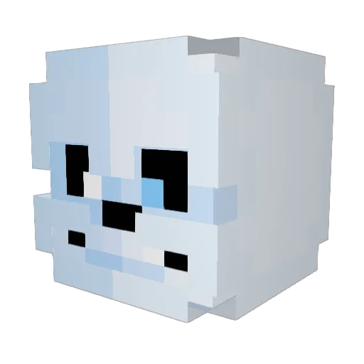 kyleturbo Minecraft avatar head, 3D render